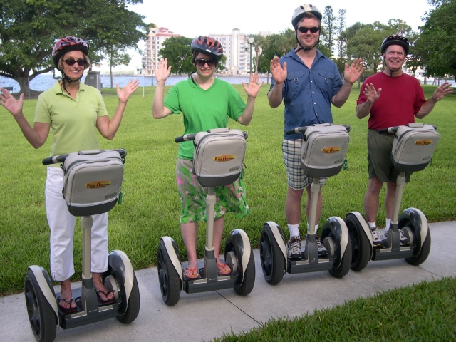  Segways im Sommer 
